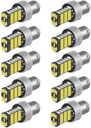 Autolife 22278 1157-4014-45SMD 10db-os 21/5W - fehér - 12V CANBUS (22278) - autolife