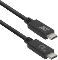 ACT ac7402 usb-c кабел 2 м черен (ac7402)