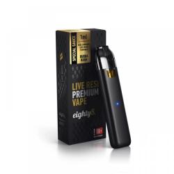 Eighty8 LIVE RESIN Vaporizator CBD 65% cu terpene USA Bubba Kush 1ml