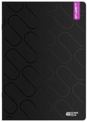 ICO Тетрадка с линийка ICO Student Black Premium A/4 40 страници 7500160000 (7500160000)