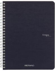 Fedrigoni Ecoqua A5 70 листа тъмносин тефтер със спирала 19148204 (19148204)