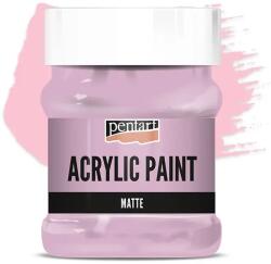 Pentart matt akrilfesték, 230 ml - rózsaszín
