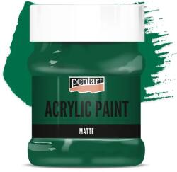 Pentart matt akrilfesték, 230 ml - fenyőzöld