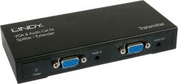 Lindy Разклонител vga и аудио, cat5, 4 порта, 300 м 35401 (35401)
