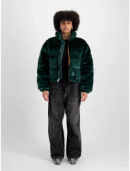 Alpha Industries Fur Puffer Wmn - force green