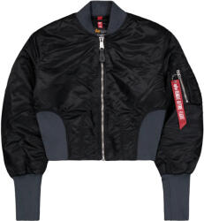 Alpha Industries Waisted MA-1 Bomber Jacket Women - black