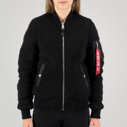 Alpha Industries MA-1 VF Teddy Woman - black