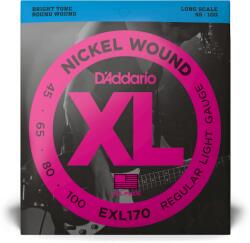 Daddario 45-100 Regular Light Long Scale XL Nickel