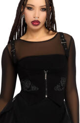 KILLSTAR corset de damă KILLSTAR - GAIA - Black - KSRA014786