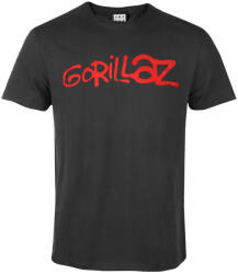 AMPLIFIED tricou bărbați GORILLAZ - RED LOGO - CC - AMPLIFIED - ZAV210P284