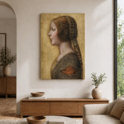  Leonardo da Vinci - Szent Anna harmadmagával vászonkép (995672)