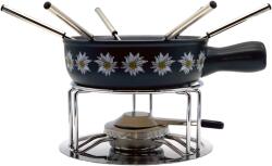 Nouvel Switzerland Sajtfondü szett "Havasi gyopárok", 9 részes