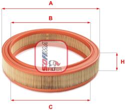 SOFIMA Filtru aer SOFIMA S 3381 A (S 3381 A) - fixbox