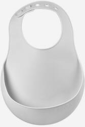 Beaba Baveta Din Silicon Beaba +4 Luni Light Grey Set pentru masa bebelusi