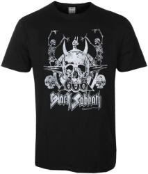 AMPLIFIED мъжка тениска black sabbath - dancing skulls - amplified - zav210sbd