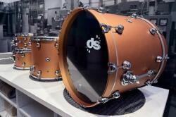 DS Drum Set tobe acustice x DS Drum Rebel Custom Shop All Maple Bronze SS