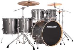 Ludwig Set tobe acustice x Ludwig Evolution Kit 22" 6 pc. Platinum