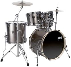DS drum Set tobe acustice x DS Drum DSX Studio Titanium Sparkle
