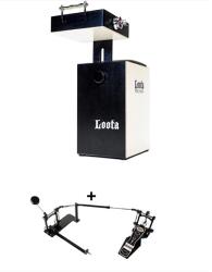 Loota Percussion Loota Set Percutie Performer Coal Black + Pedala