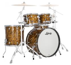 Ludwig Set tobe acustice x Ludwig NeuSonic Mod2 4pc Set ButterScotch Pearl