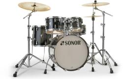 Sonor Drums Set tobe acustice Sonor AQ2 Stage Transparent Black Burst