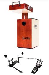 Loota Percussion Loota Set Percutie Performer Wild Cherry + Pedala