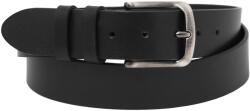 Tuscany Leather Curea Jeans din piele, 40 mm, TL142527-Negru