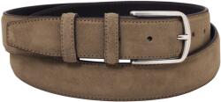 Tuscany Leather Curea casual din piele intoarsă, 35 mm, TL142536-Taupe