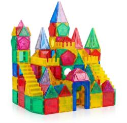  Set de constructie, 3D magnetic blocks, 110 piese, forme diferite multicolor, JollyMag, 109721 (ESELL-W-jolly_ml109721)