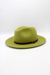 Hologramme Paris Palarie din lână 100%- Hologramme Paris, Art 02 Cuir-Verde deschis