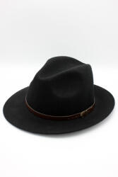 Hologramme Paris Palarie din lână 100%- Hologramme Paris, Art 02 Cuir-Negru