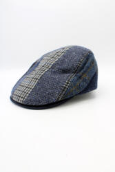 Hologramme Paris Bască bărbați Harris Tweed lână virgină 100%- Hologramme 18229MI-Bleu