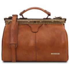 Tuscany Leather Geanta tip doctor din piele, model Gladstone- Michelangelo