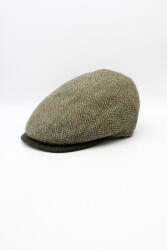 Hologramme Paris Basca bărbați din lână 100%, herringbone- Hologramme Paris 18286K-Camel