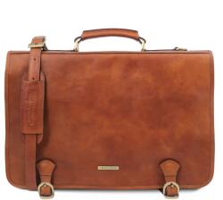 Tuscany Leather Geanta business Messenger din piele naturala- Ancona