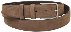 Tuscany Leather Curea pentru bărbați din piele nubuc, 35 mm, TL142534-Taupe