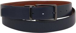 Tuscany Leather Curea reversibilă din piele naturală, 35 mm, TL142542-Bleumarin