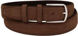 Tuscany Leather Curea casual din piele intoarsă, 35 mm, TL142536-Maro