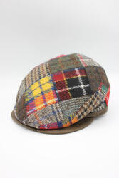 Hologramme Paris Bască bărbați Harris Tweed lână virgină 100% cu piele naturala- Hologramme 18041M