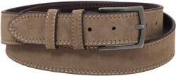 Tuscany Leather Curea casual din piele intoarsă, 35 mm, TL142537- Taupe