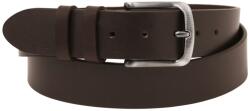 Tuscany Leather Curea Jeans din piele, 40 mm, TL142527-Maro Inchis