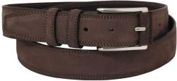 Tuscany Leather Curea pentru bărbați din piele nubuc, 35 mm, TL142533-Maro