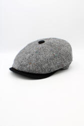 Hologramme Paris Sapca englezeasca Newsboy din lână 100%- Hologramme Paris, 18480GC-Gri deschis