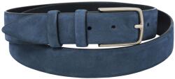 Tuscany Leather Curea pentru bărbați din piele nubuc, 35 mm, TL142534-Bleumarin