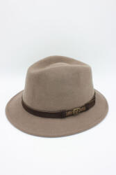 Hologramme Paris Palarie Fedora impermeabila din lână 100%- Hologramme Paris, Art 020-Castor