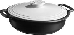 Emile Henry Oală ceramică Sublime+ 4 l cu capac alb (EH774793P)