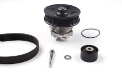 HEPU Pompa apa + Set curea transmisie cu caneluri HEPU PK03235 (PK03235)
