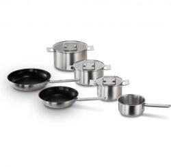 Bosch Set 6 vase NEFF by Schulte-Ufer Pro Induction Z9406SE0 - 17005724, Oțel inoxidabil 18/10, Distribuție excelentă a căldurii (Z9406SE0)
