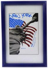 Dörr Dörr New York képkeret 10x15cm, kék (D801000) (D801000)