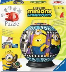 Ravensburger 3D пъзел Ravensburger от 72 части - Миньоните 3 (12008079)